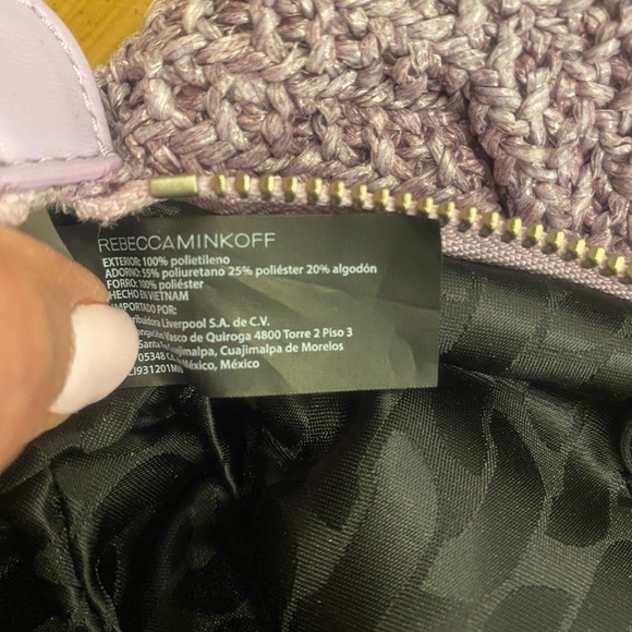 Rebecca Minkoff Purple New Clutch Tassel Pretty! - Picture 6 of 9
